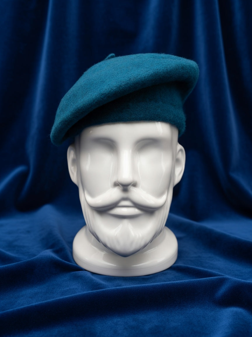 Royal Rajputana Deep Sea Beret Cap