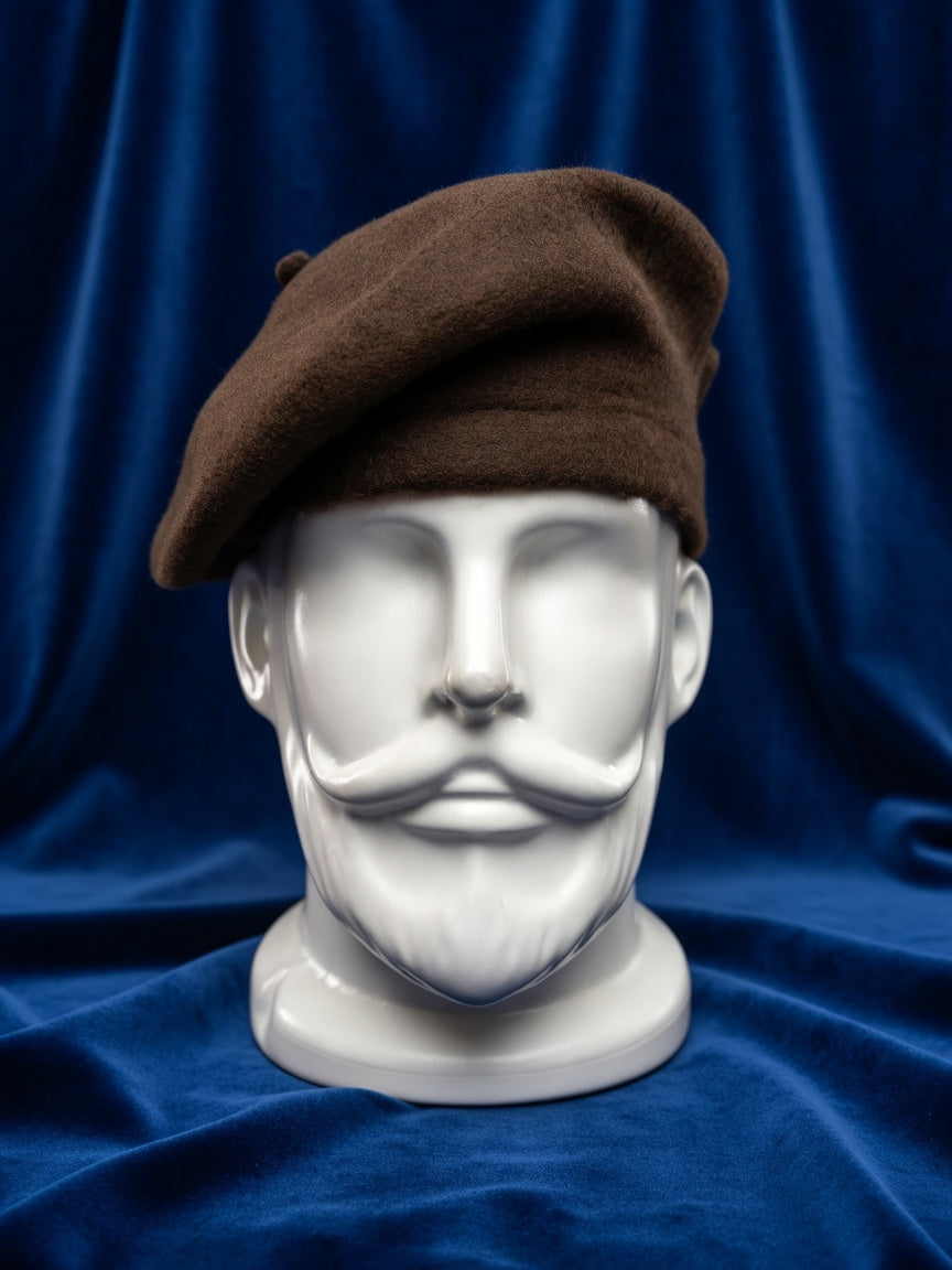 Royal Rajputana Brown Beret Cap