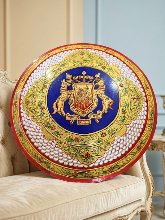 Parmar Surname Plate – Hand Painted Metal Design