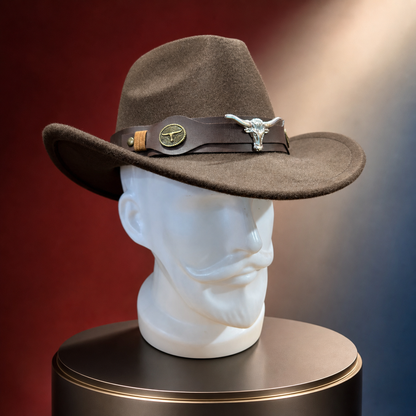 Curved Shape Cowboy Hat