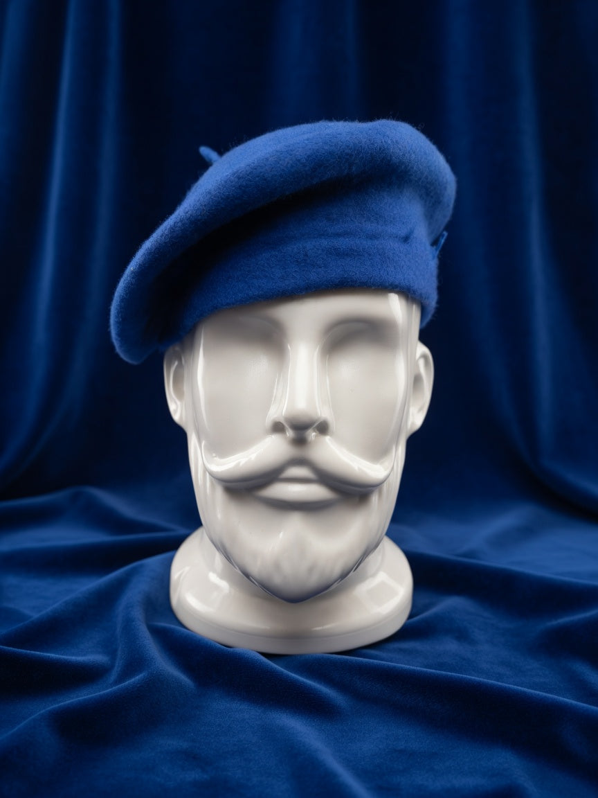Royal Rajputana Sky Blue Beret Cap