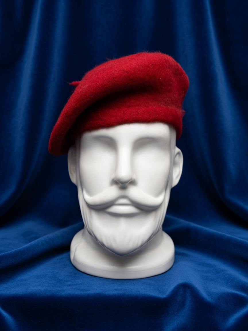 Royal Rajputana Red Beret Cap