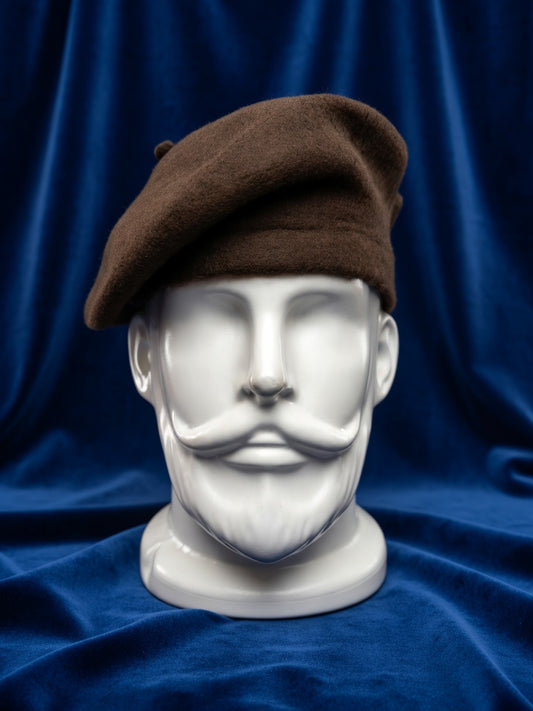 Royal Rajputana Brown Beret Cap