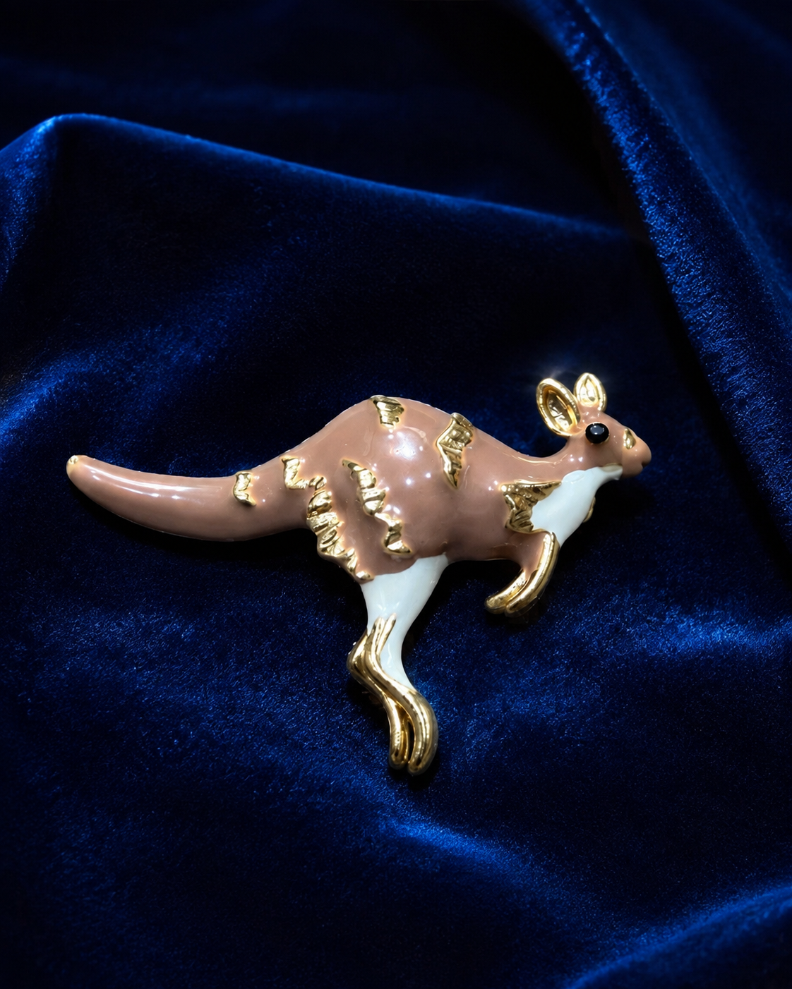 Kangaroo Design Jodhpuri Brooch