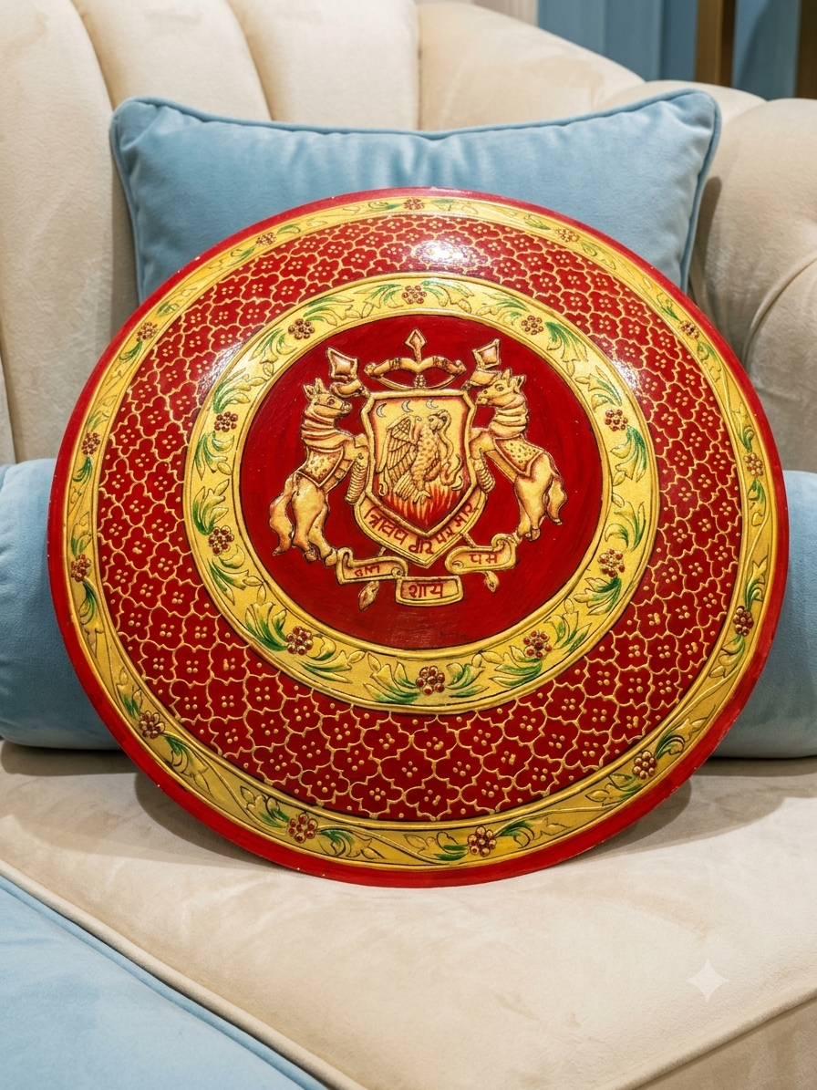 Parmar Surname Plate – Hand Painted Metal Design
